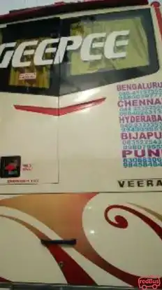 GEE PEE TRAVELS Bus-Front Image