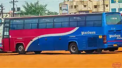 Parveen  Travels  Bus-Side Image