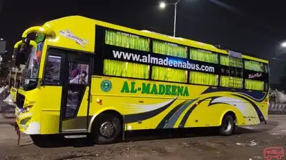 Al  madeena Travels Bus-Side Image