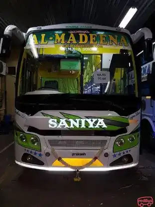 Al  madeena Travels Bus-Front Image