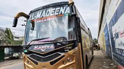 Al  madeena Travels Bus-Front Image