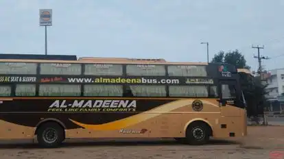 Al  madeena Travels Bus-Side Image