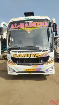 Al  madeena Travels Bus-Front Image