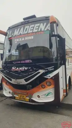 Al  madeena Travels Bus-Front Image