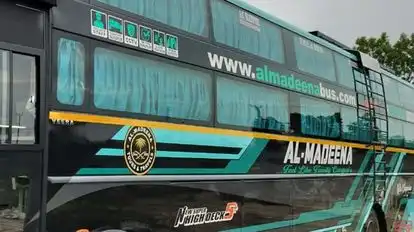 Al  madeena Travels Bus-Side Image