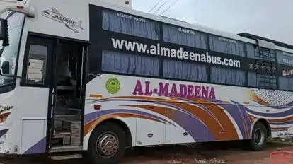 Al  madeena Travels Bus-Side Image