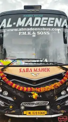 Al  madeena Travels Bus-Front Image