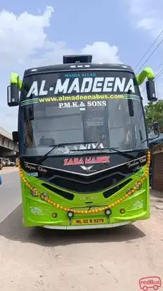 Al  madeena Travels Bus-Front Image