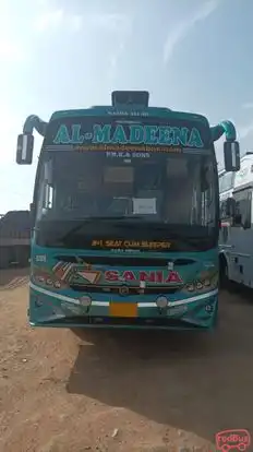 Al  madeena Travels Bus-Front Image