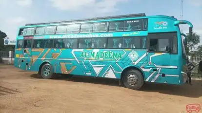 Al  madeena Travels Bus-Side Image