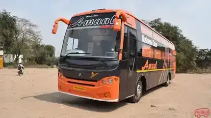 Amaal Travels Bus-Front Image