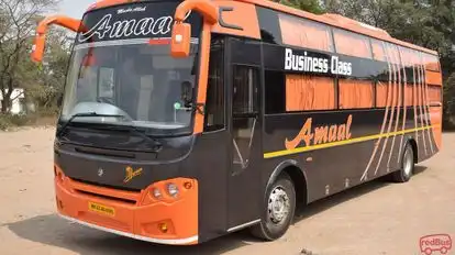 Amaal Travels Bus-Front Image