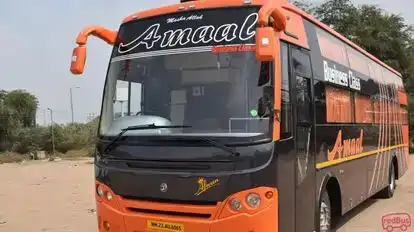Amaal Travels Bus-Front Image