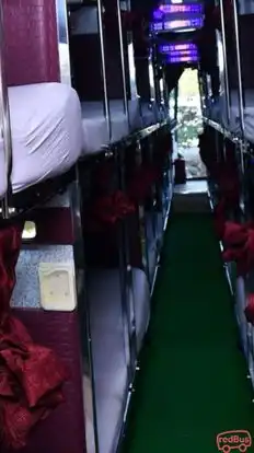 Ram Tours And  Travels Bus-Seats layout Image