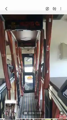 Kanchan   Holidays Bus-Seats layout Image