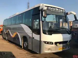 Himachal Tourist Volvo Bus Bus-Front Image