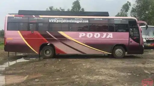 Pooja Travels Nagpur Bus-Front Image