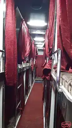 Pooja Travels Nagpur Bus-Seats layout Image