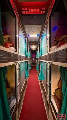 Kalpana Travels Pvt. Ltd. Bus-Seats layout Image