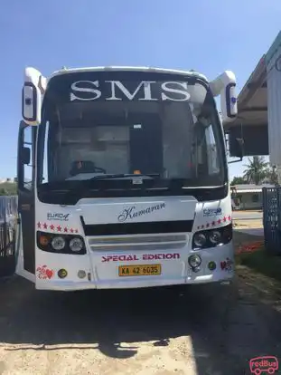 SMS Tours and Travels Bus-Front Image