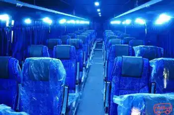 Akanksha  Tourism Bus-Seats layout Image