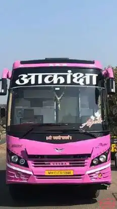 Akanksha  Tourism Bus-Front Image