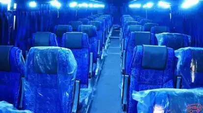 Akanksha  Tourism Bus-Seats layout Image