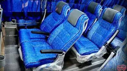 Akanksha  Tourism Bus-Seats Image