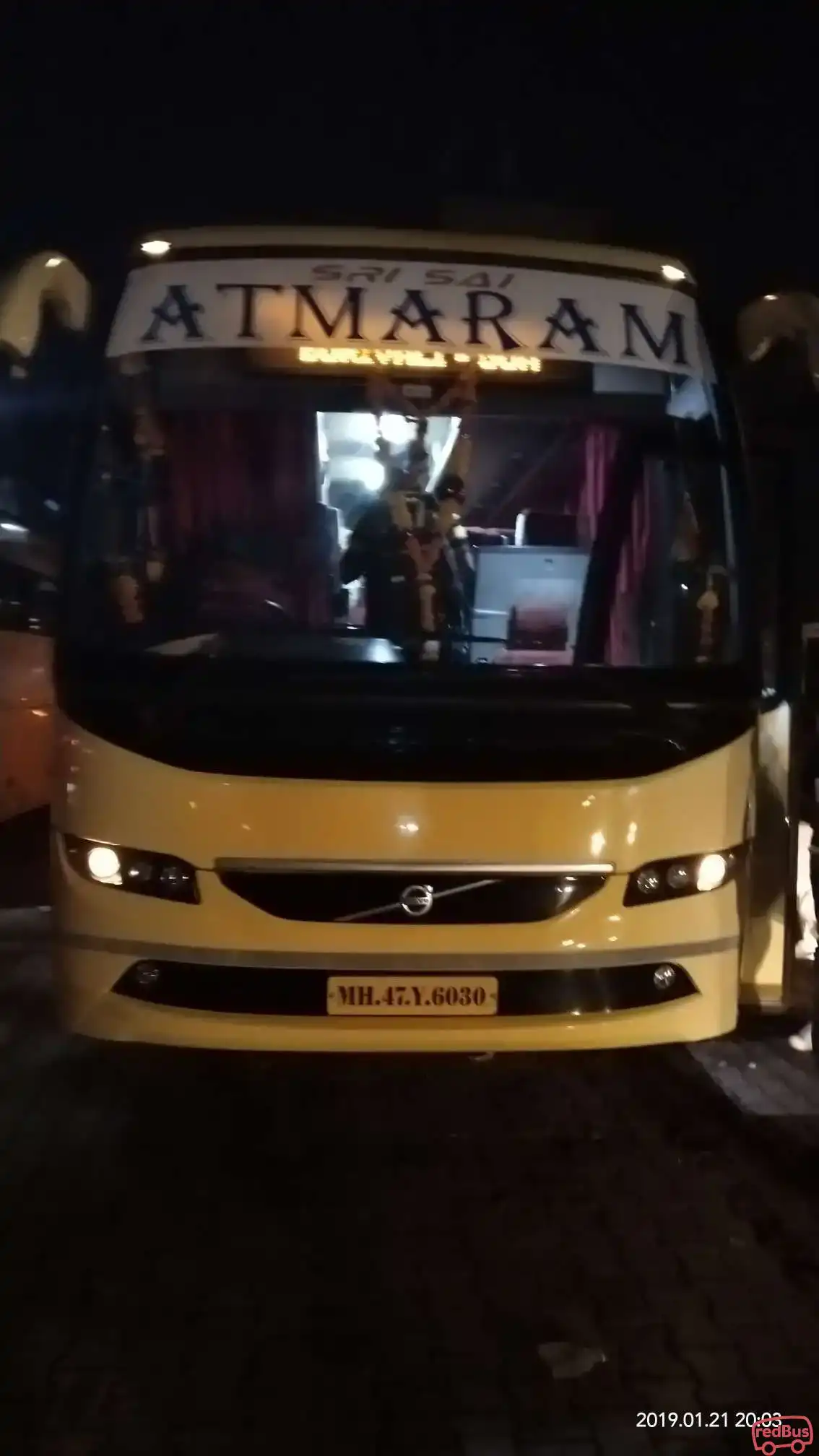 Atmaram  Travels Goa Bus-Front Image
