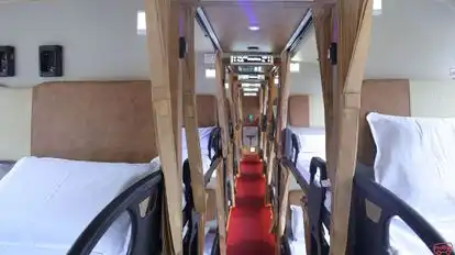 Yuga travels Bus-Seats layout Image