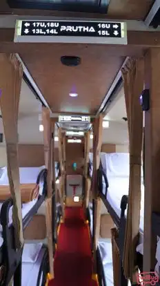 Yuga travels Bus-Seats layout Image