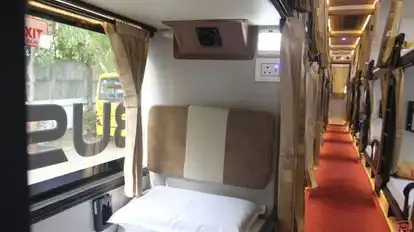 Yuga travels Bus-Seats layout Image