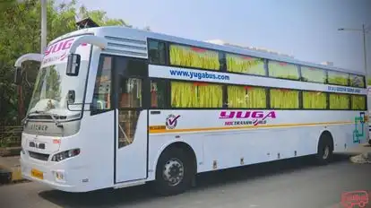 Yuga travels Bus-Side Image