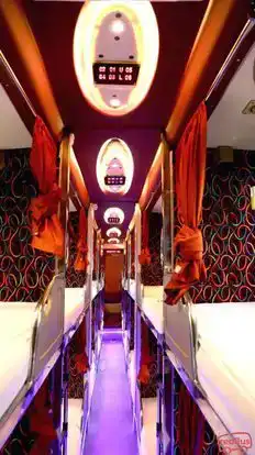 R Ankush Travels Bus-Seats layout Image