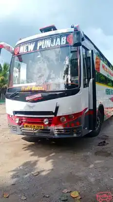 New Punjab Travels Aurangabad Bus-Front Image