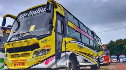 Air Indiaa Travels Bus-Front Image