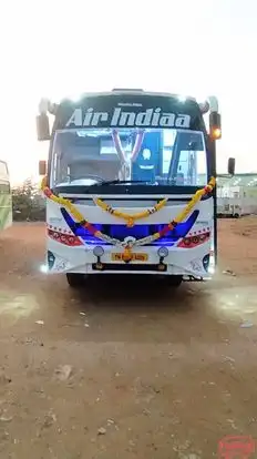 Air Indiaa Travels Bus-Front Image