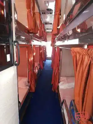 Sarthi Tours and Travels Bus-Seats layout Image