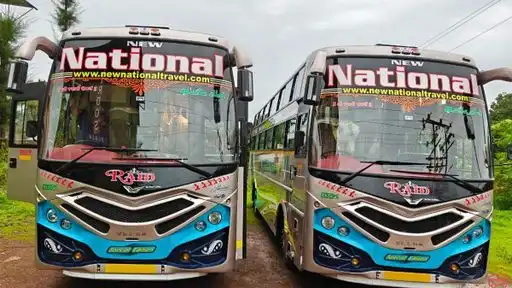 National Tourist Bus-Front Image