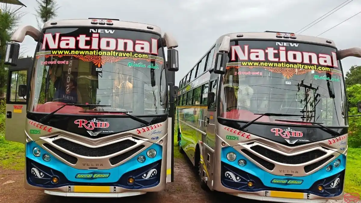 National Tourist Bus-Front Image