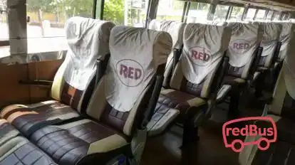 Red Express Travels Bus-Front Image