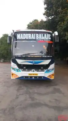 Madurai balajee tours & travels Bus-Front Image