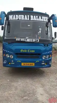 Madurai balajee tours & travels Bus-Front Image