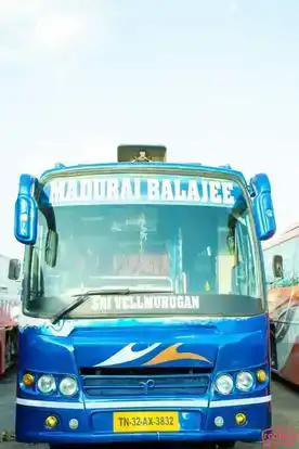 Madurai balajee tours & travels Bus-Front Image