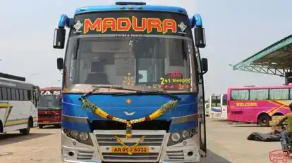 MADURA TOURS AND TRAVELS Bus-Front Image