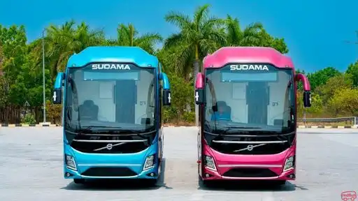 Sudama Travels Bus-Front Image