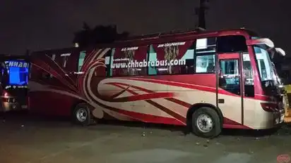 Punjab Travels Bus-Front Image