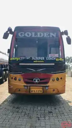 Golden    travels Bus-Front Image