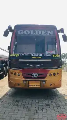 Golden    travels Bus-Front Image