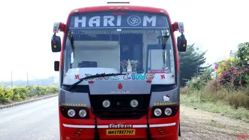 Hari om travels agency Bus-Front Image